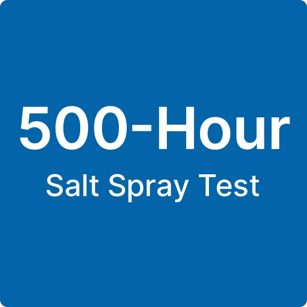 500-Hour Salt Spray Test